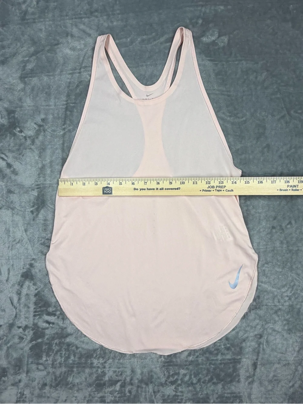 Nike DriFit Pale Pink Racerback Training Tank Top